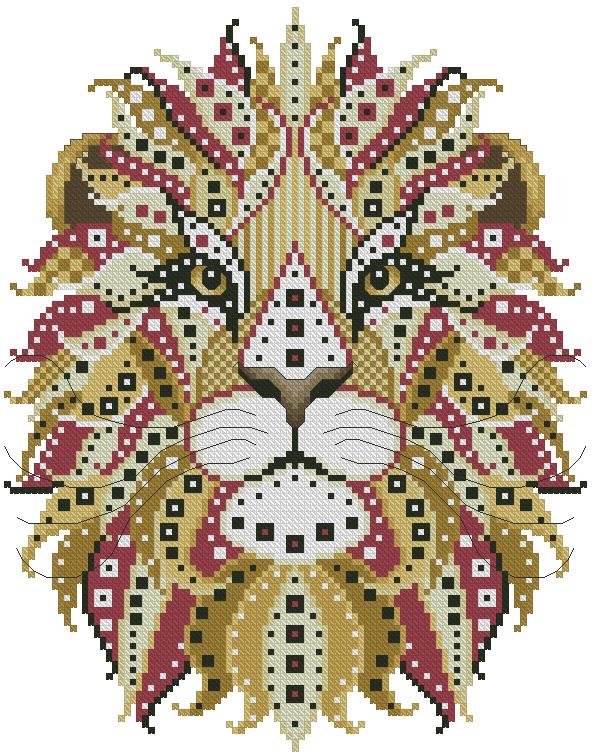 (image for) Colorful Lion Leopold